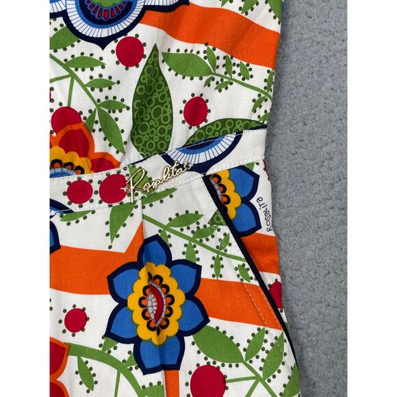 Rosalita McGee Womens Size M All Over Print Floral Jumpsuit NWT - Picture 9 of 9